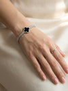 Modern Clover Tennis Bracelet