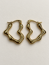 Wavy Hoop Earrings - view 3