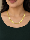Herringbone Chain Necklace - view 1