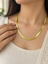 Herringbone Chain Necklace - view 2