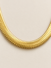 Herringbone Chain Necklace - view 3